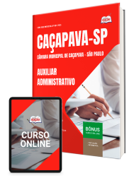 Capa Apostila Câmara de Caçapava - SP - Agente Administrativo