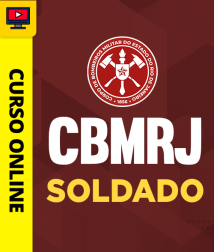Capa Curso Corpo de Bombeiros Militar - RJ - Soldado