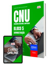 Capa Apostila CNU 2025 - Bloco 5 – Administração