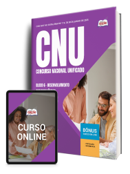 Capa Apostila CNU 2025 - Bloco 6 – Desenvolvimento Socioeconômico