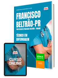 Capa Apostila Prefeitura de Francisco Beltrão-PR - Técnico em Enfermagem
