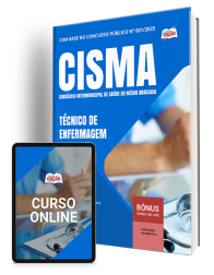 Capa Apostila CISMA 2025 - Técnico de Enfermagem