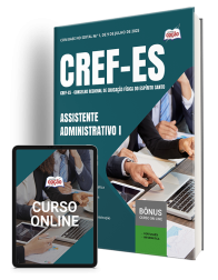 Capa Apostila CREF-ES (22ª Região) 2025 - Assistente Administrativo I