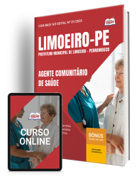 Capa Apostila Prefeitura de Limoeiro-PE 2025 - Agente Comunitário de Saúde
