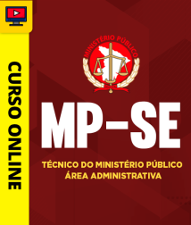 Capa Curso MP-SE - Técnico do Ministério Público - Área Administrativa