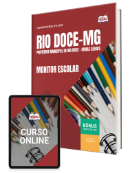 Capa Apostila Prefeitura de Rio Doce-MG - Monitor Escolar