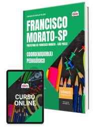 Capa Apostila Prefeitura de Francisco Morato - SP - Coordenador(a) Pedagógico