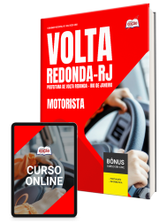Capa Apostila Prefeitura de Volta Redonda - RJ 2025 - Motorista