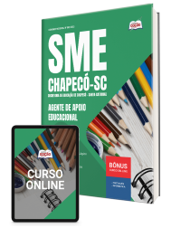 Capa Apostila SME Chapecó SC - Agente de Apoio Educacional