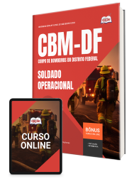 Capa Apostila CBM-DF - Soldado - Operacional