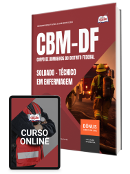 Capa Apostila CBM-DF - Soldado - Técnico em Enfermagem