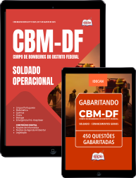 Capa Combo CBM-DF - Soldado - Operacional