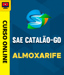 Capa Curso SAE Catalão-GO - Almoxarife