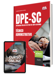 Capa Apostila DPE-SC - Técnico Administrativo
