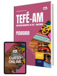 Capa Apostila Prefeitura de Tefé - AM - Pedagogo