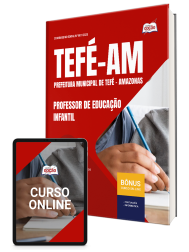 Capa Apostila Prefeitura de Tefé - AM - Professor de Educação Infantil