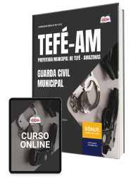Capa Apostila Prefeitura de Tefé - AM - Guarda Civil Municipal