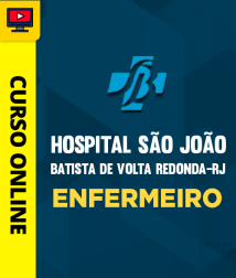 Capa Curso Hospital São João Batista de Volta Redonda-RJ - Enfermeiro