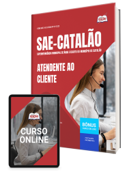 Capa Apostila SAE Catalão - GO - Atendente ao Cliente