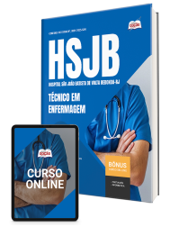 Capa Apostila Hospital São João Batista de Volta Redonda-RJ (HSJB) 2026 - Técnico em Enfermagem