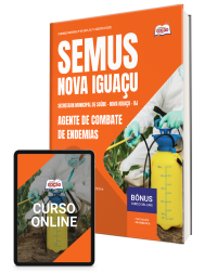 Capa Apostila SEMUS Nova Iguaçu - Agente de Combate de Endemias