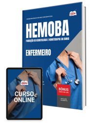 Capa Apostila HEMOBA 2026 - Enfermeiro