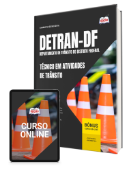 Capa Apostila DETRAN-DF 2026 - Técnico em Atividades de Trânsito
