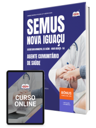 Capa Apostila SEMUS Nova Iguaçu - Agente Comunitário de Saúde
