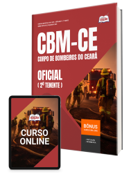 Capa Apostila CBM-CE 2025 - Oficial (2º Tenente)