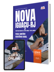 Capa Apostila Prefeitura de Nova Iguaçu - RJ (SEMUS Nova Iguaçu) - Fiscal Sanitário - Assistência Social