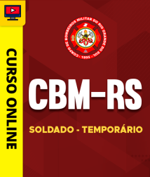 Capa Curso Processo Seletivo - Corpo de Bombeiros Militar-RS - Soldado - Temporário