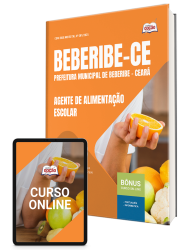 Capa Apostila Prefeitura de Beberibe-CE 2025 - Agente de Alimentação Escolar
