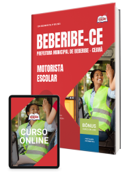 Capa Apostila Prefeitura de Beberibe-CE 2025 - Motorista Escolar