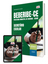 Capa Apostila Prefeitura de Beberibe-CE 2025 - Secretário Escolar