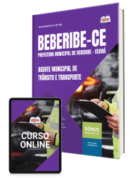 Capa Apostila Prefeitura de Beberibe-CE 2025 - Agente Municipal de Trânsito e Transporte