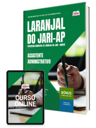 Capa Apostila Prefeitura de Laranjal do Jari-AP 2025 - Assistente Administrativo