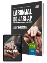 Capa Apostila Prefeitura de Laranjal do Jari-AP 2025 - Assistente Social