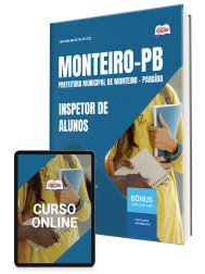 Capa Apostila Prefeitura de Monteiro-PB - Inspetor de Alunos