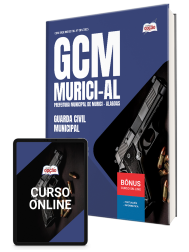 Capa Apostila Prefeitura de Murici-AL 2025 - Guarda Civil Municipal