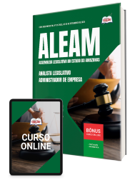 Capa Apostila ALEAM 2025 - Analista Legislativo - Administrador de Empresa