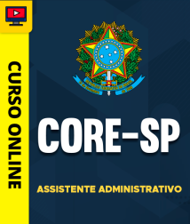 Capa Curso CORE-SP - Assistente Administrativo