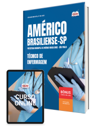 Capa Apostila Prefeitura de Américo Brasiliense - SP 2025 - Técnico de Enfermagem