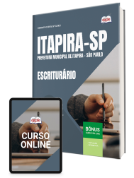 Capa Apostila Prefeitura de Itapira - SP - Escriturário