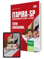 Capa Apostila Prefeitura de Itapira - SP - Tutor Educacional