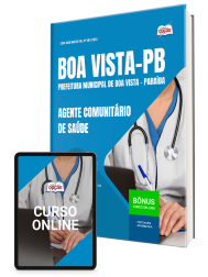 Capa Apostila Prefeitura de Boa Vista-PB 2026 - Agente Comunitário de Saúde