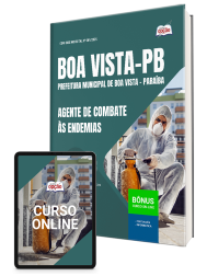 Capa Apostila Prefeitura de Boa Vista-PB 2026 - Agente de Combate às Endemias