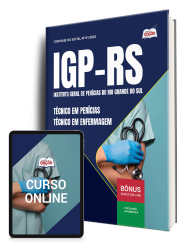 Capa Apostila IGP-RS 2026 - Técnico em Perícias - Técnico em Enfermagem