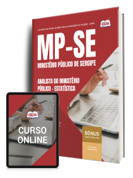 Capa Apostila MP-SE 2025 - Analista do Ministério Público - Estatística