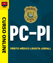 Capa Curso PC-PI - Perito Médico Legista (Geral)