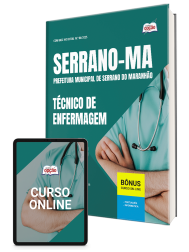 Capa Apostila Prefeitura de Serrano do Maranhão-MA 2026 - Técnico de Enfermagem